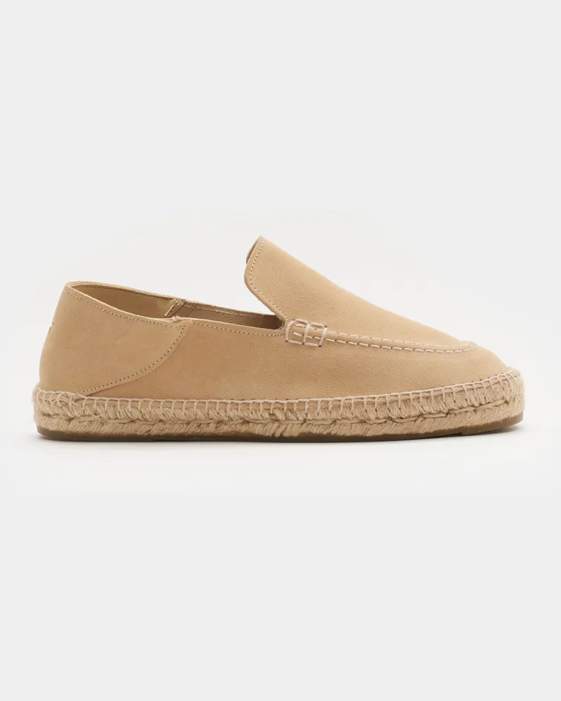 Manebí Herren - Espadrilles 'Suede Traveler Loafers' beige Beige