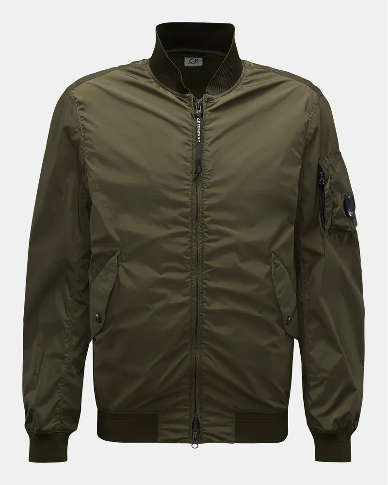 C.P. Company Blouson 'Nycra-R Bomber Jacket' dark olive Dark