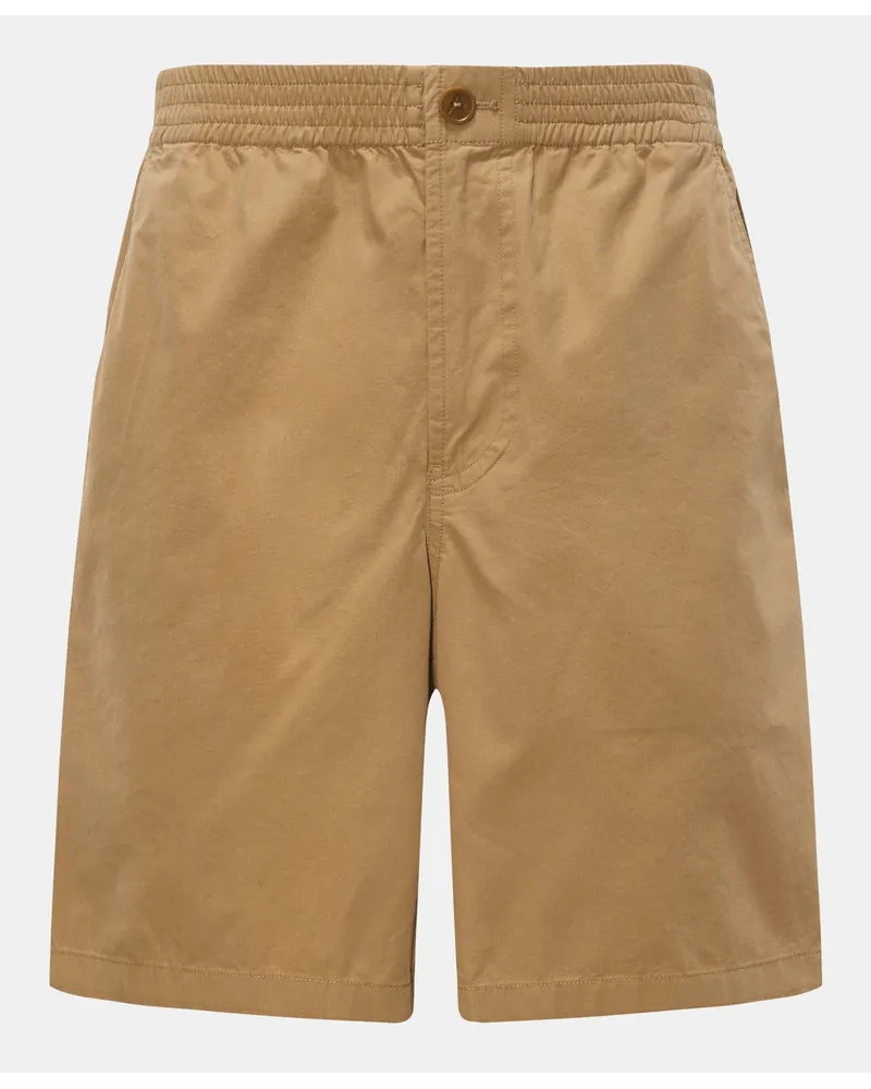 A.P.C. Baumwollshorts beige Beige