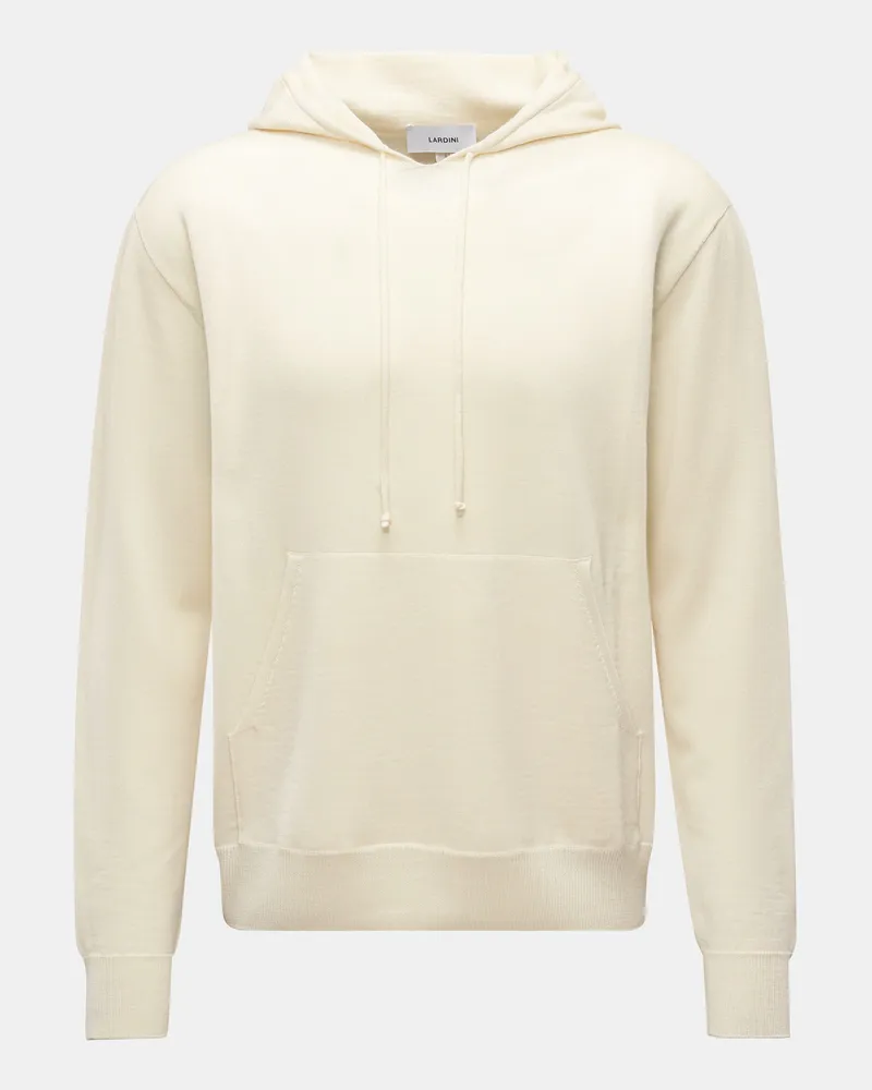 LARDINI Herren - Kapuzenpullover creme Creme
