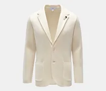 Herren - Strickblazer creme