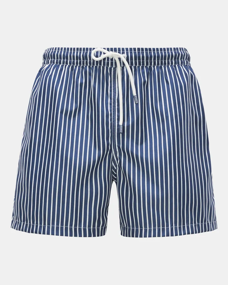 Fedeli Badeshorts 'Madeira Airstop' navy/weiß gestreift Navy