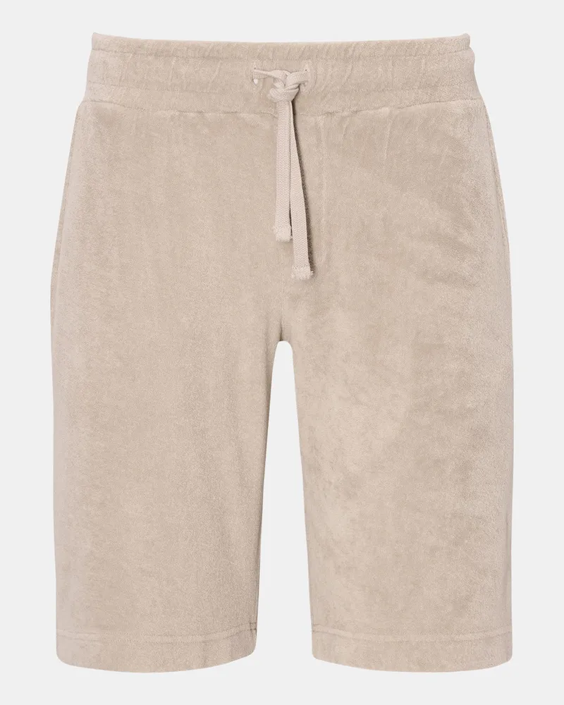 04651/ Herren - Frottee-Shorts 'Terry' sand Sand