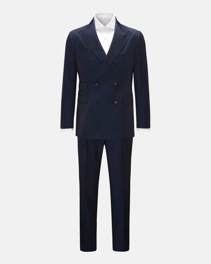 Doppiaa Herren - Anzug 'Aareseant' navy Navy