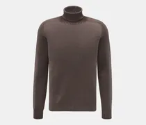 Herren - Rollkragenpullover 'Foggy Turtle' graubraun