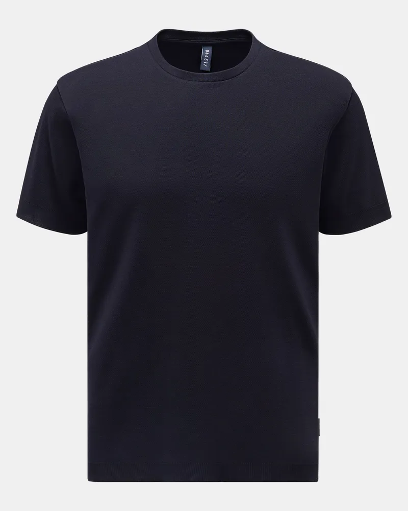 04651/ Herren - Piqué-T-Shirt 'Travel Tee' navy Navy