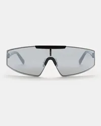 CHIMI Sonnenbrille 'Shield Black Kitsuné' schwarz/grau Schwarz