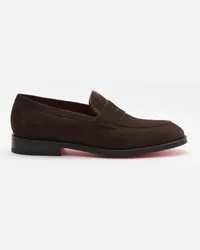 Santoni Penny Loafer braun Braun