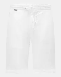 04651/ Leinen-Bermudas 'Linen Bermuda' weiß Weiß