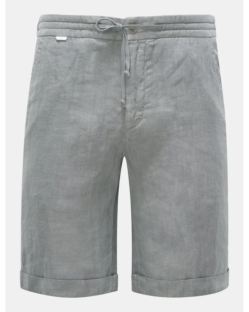 04651/ Leinen-Bermudas 'Linen Bermuda' grau Grau