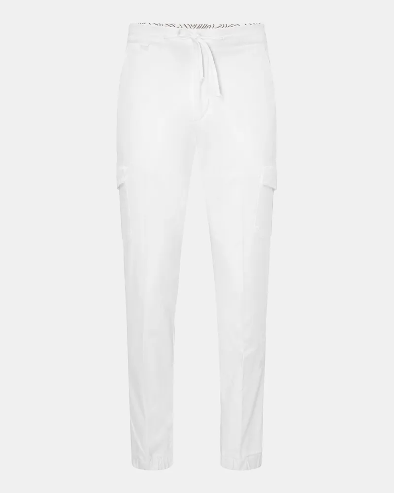 04651/ Herren - Cargo-Joggpants offwhite Offwhite