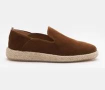 Herren - Espadrilles 'Roped' braun