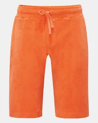 04651/ Frottee-Bermudas 'Oyster' orange Orange