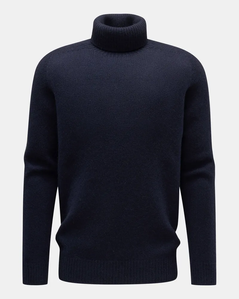 04651/ Herren - Rollkragenpullover 'Blended Turtle' navy Navy
