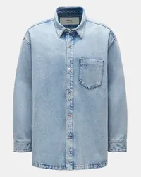 AMI Paris Jeans-Overshirt hellblau Hellblau