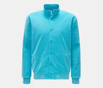 Herren - Frottee-Blouson 'Oyster Bomber' türkis