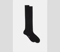 Herren - Kniestrumpf 'No. 7' schwarz