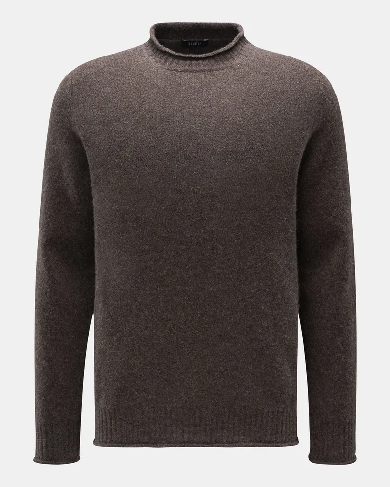 04651/ Herren - Pullover 'Shetland Crew' braun Braun
