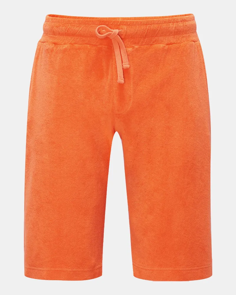 04651/ Herren - Frottee-Bermudas 'Oyster' orange Orange