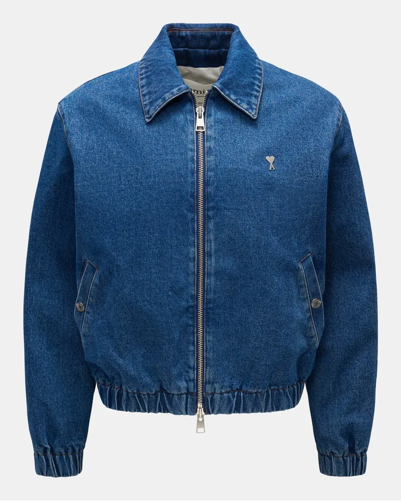 AMI Paris Jeans-Blouson blau Blau