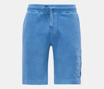 Herren - Fleece-Cargo-Shorts 'Oyster' blau