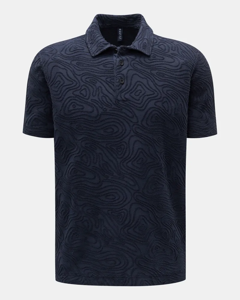 04651/ Herren - Jersey-Poloshirt 'Seamap' navy Navy
