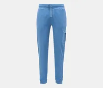 Herren - Fleece-Cargo-Sweathose 'Oyster' rauchblau