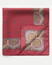 Etro Einstecktuch bordeaux/grau Bordeaux