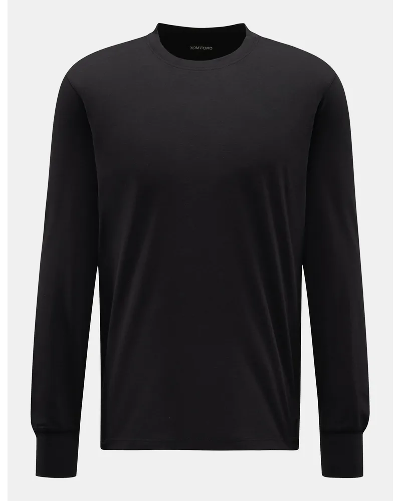 Tom Ford Longsleeve schwarz Schwarz