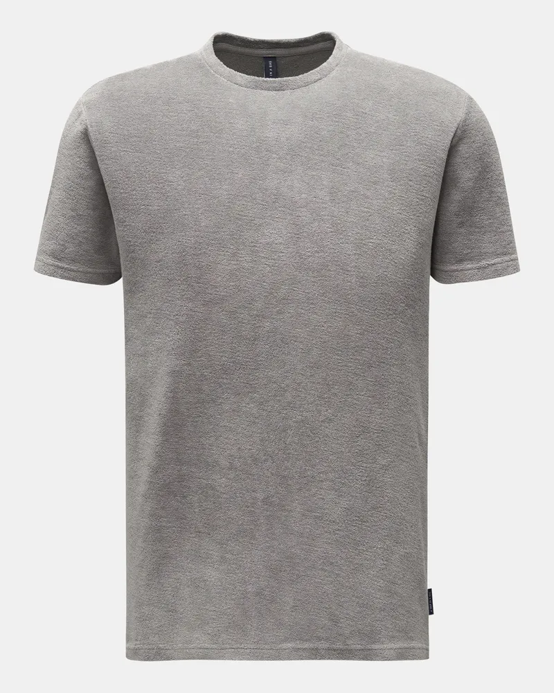 04651/ Herren - Frottee T-Shirt 'Terry Tee' grau Grau