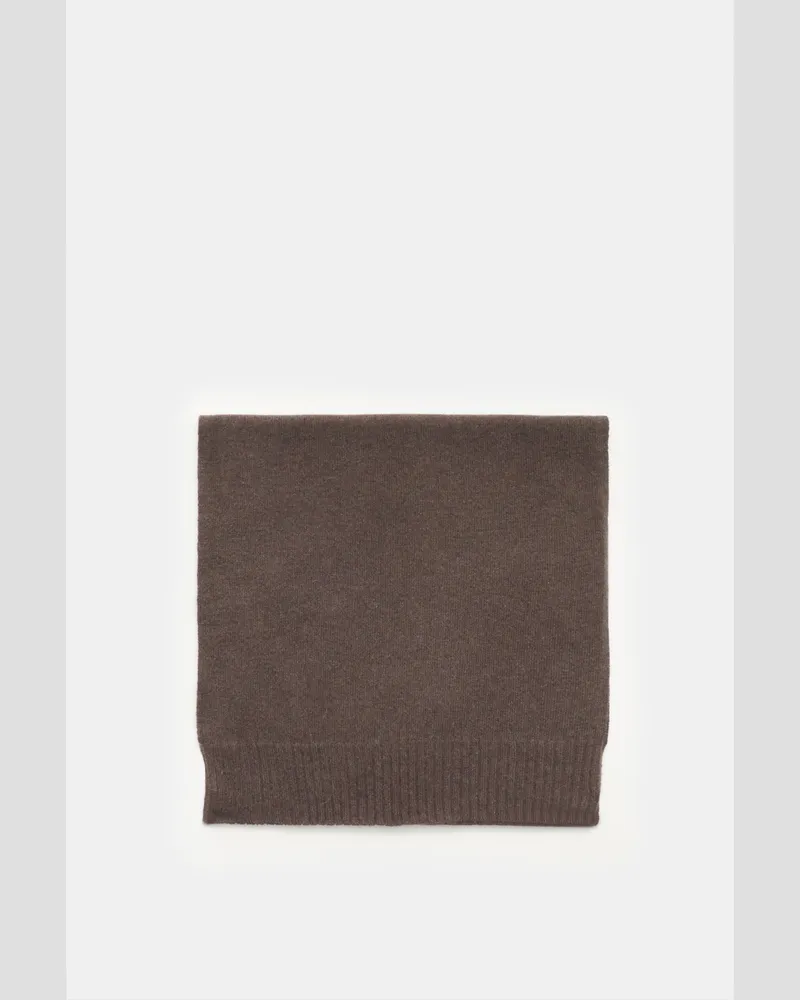 von BRAUN Herren - Cashmere Schal graubraun Graubraun