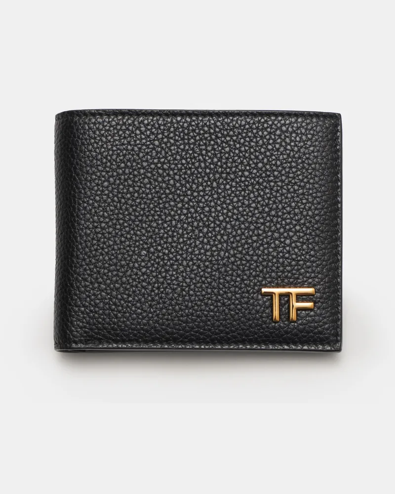 Tom Ford Herren - Portemonnaie schwarz Schwarz