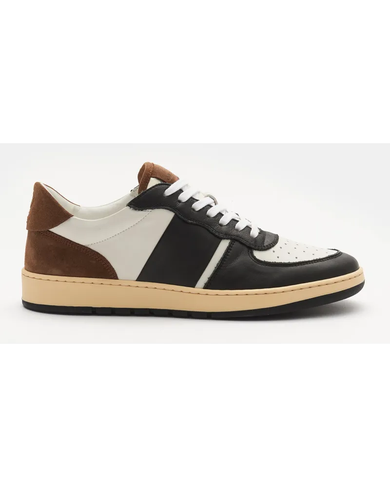 Collegium Sneaker 'Destroyer Low' creme/schwarz/braun Schwarz