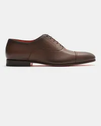 Santoni Oxford braun Braun