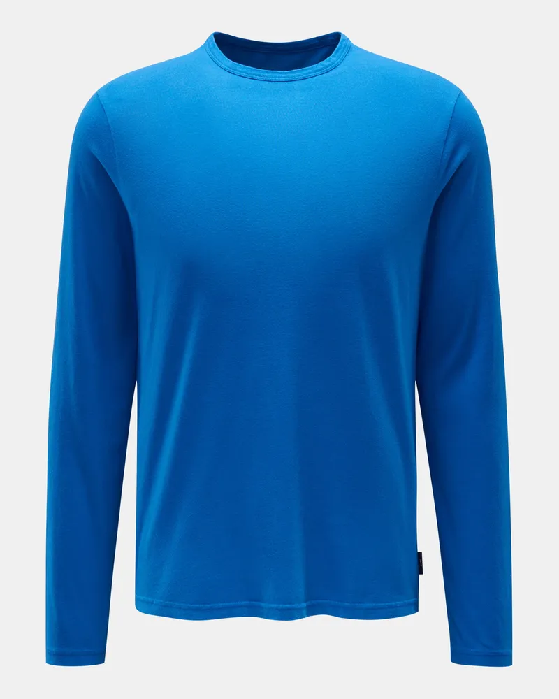 04651/ Herren - Rundhals-Longsleeve 'Organic Tee LS' dunkelblau Dunkelblau