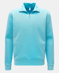 04651/ Sweat-Troyer 'Quarter Zip' türkis Türkis