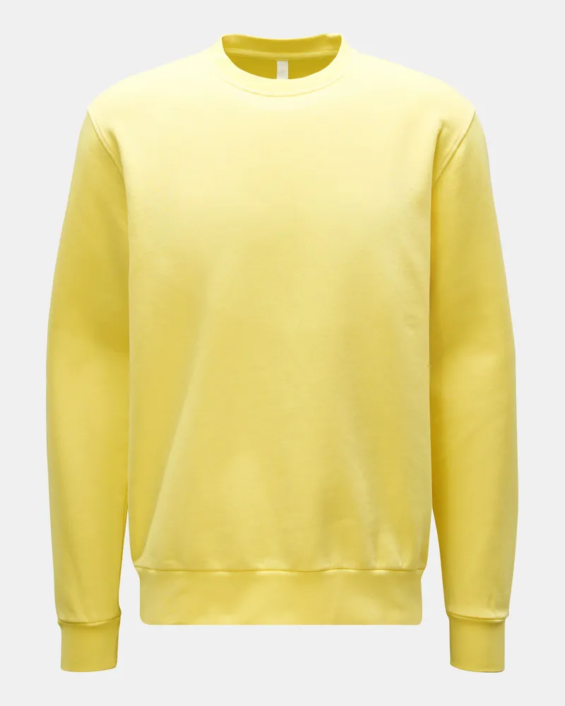 04651/ Herren - Rundhals-Sweatshirt 'AF Crew Neck' gelb Gelb