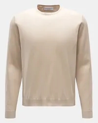 Filippo de Laurentiis Rundhals-Pullover beige Beige