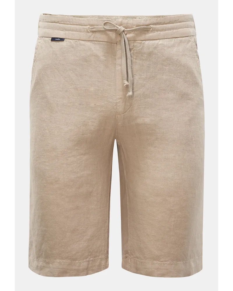 04651/ Leinen-Bermudas 'Linen Bermuda' beige Beige