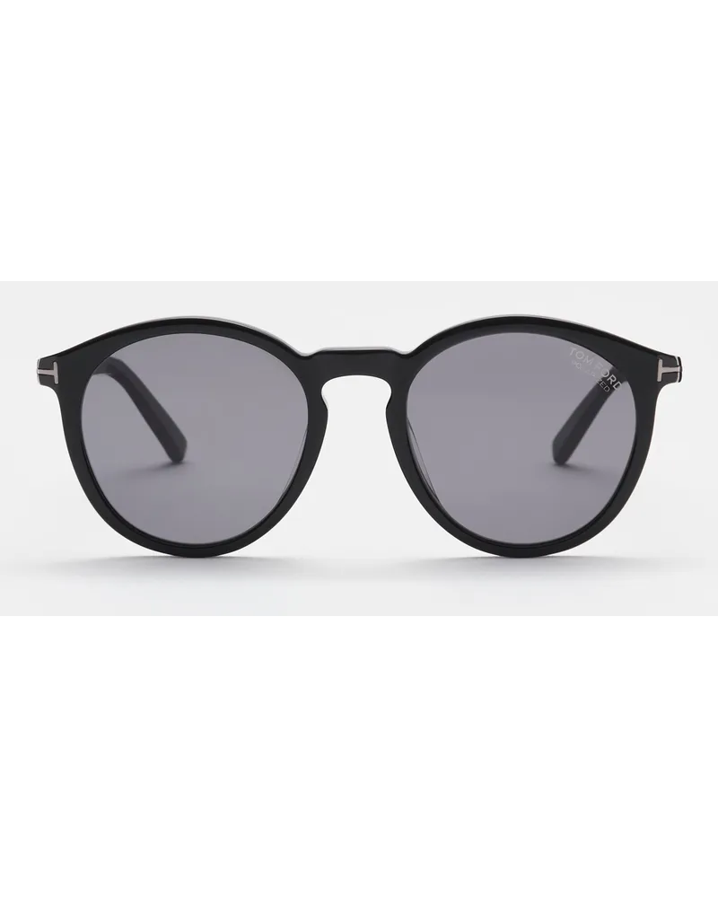 Tom Ford Sonnenbrille 'Elton' schwarz/grau