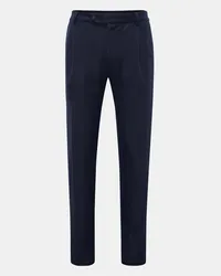 windsor. Jersey-Hose 'Floro' navy Navy