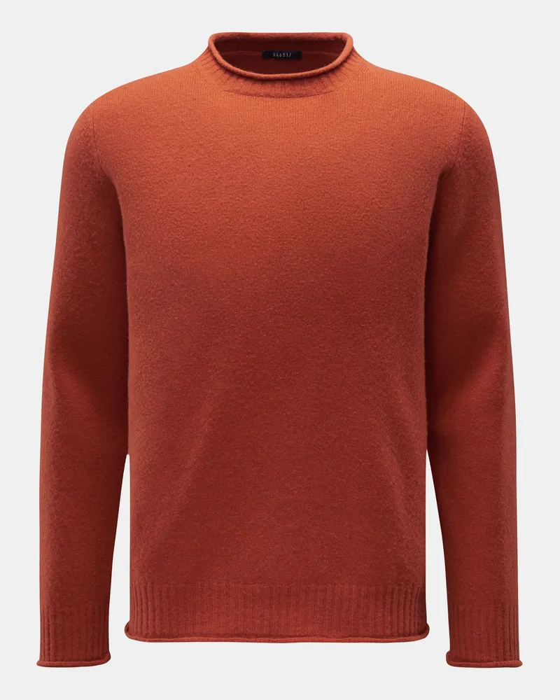 04651/ Herren - Pullover 'Shetland Crew' orange Orange
