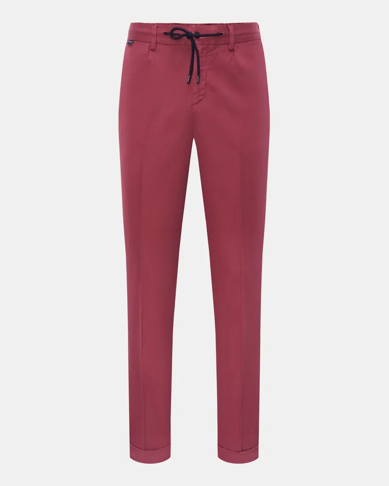 04651/ Herren - Jogpants dunkelrot Dunkelrot