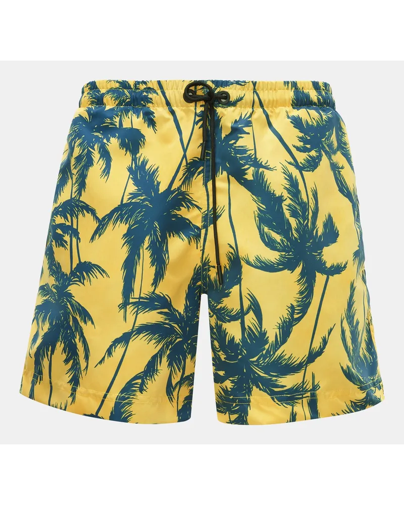 PT TORINO Badeshorts gelb/navy