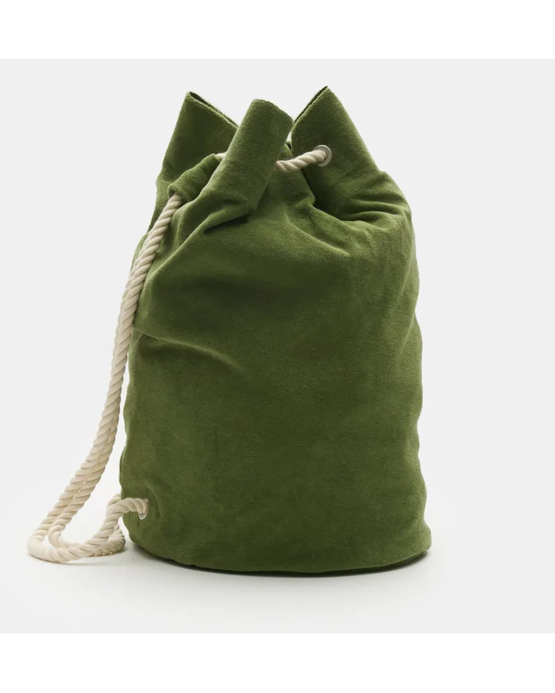 04651/ Frottee-Seesack 'Terry Beach Bag' oliv Oliv