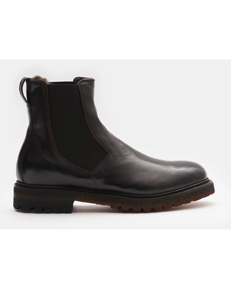 Silvano Sassetti  Chelsea Boot 'Rider' dunkelbraun Dunkelbraun