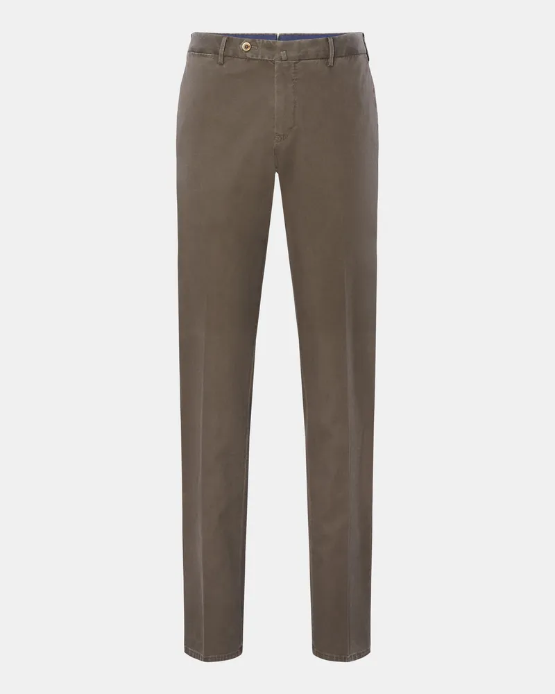 PT TORINO Herren - Chino 'Slim Fit' graugrün Graugrün