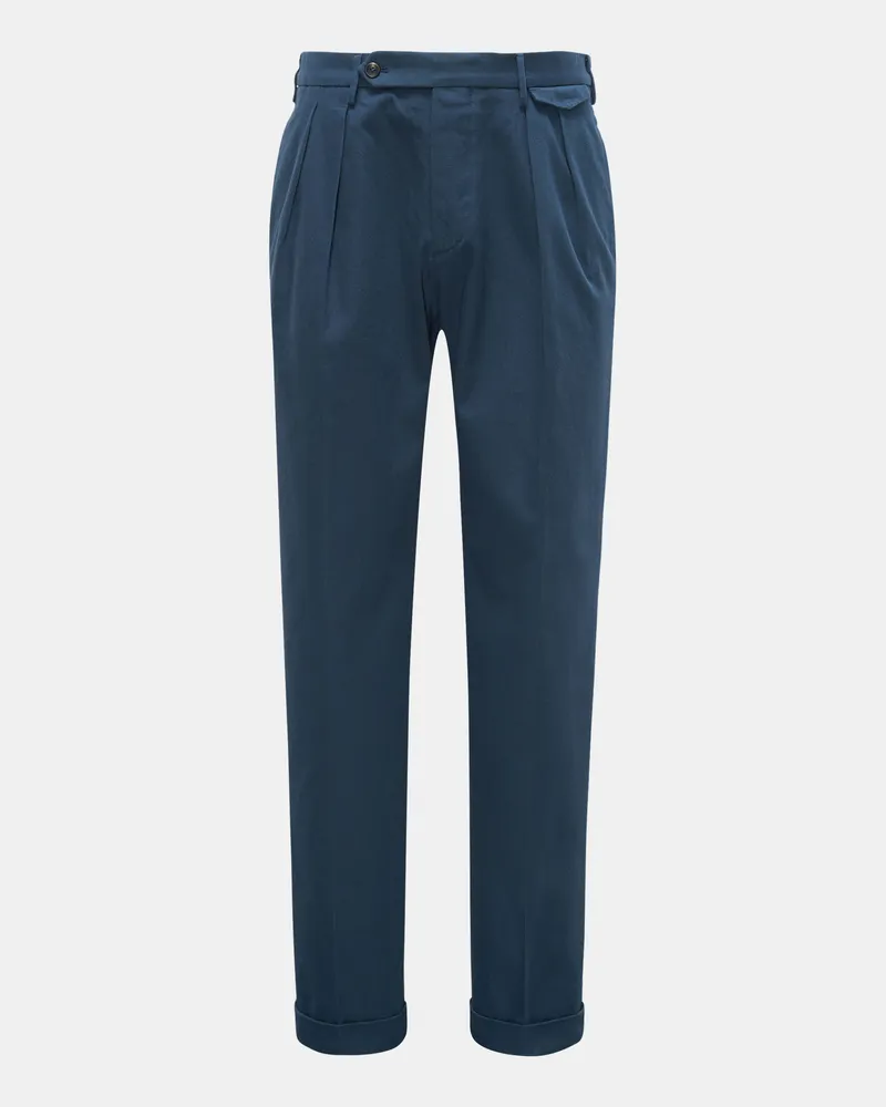 Incotex Herren - Baumwollhose graublau Graublau
