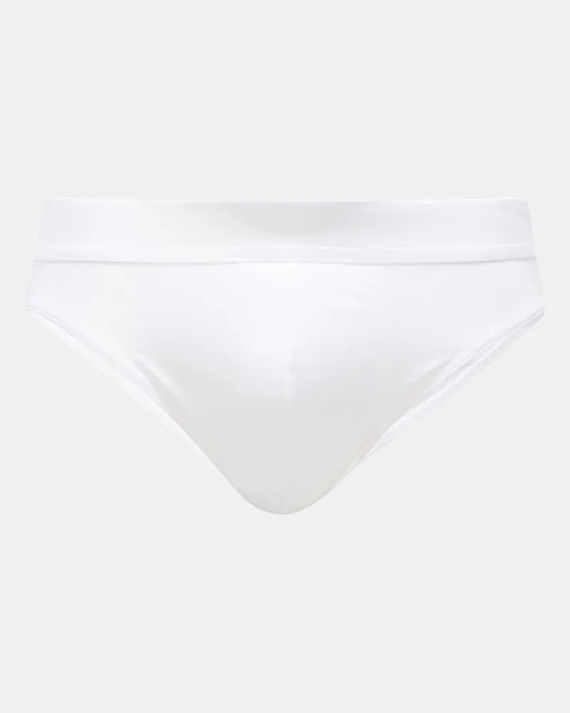 Zimmerli Herren - Sport Slip 'Pureness' weiß Weiß