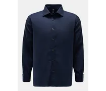 Casual Hemd 'Summer Shirt' Kent-Kragen navy